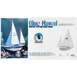 日本ARII Blue Hawai DISPLAY TYPE BIG SCALE YACHT 759 限量大型系列