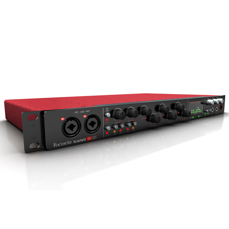 亞洲樂器Focusrite Scarlett 18i20 (3RD GEN) 錄音介面- PChome 商店街