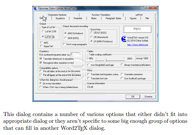 Chikrii Softlab Word2tex Academic License æ•™è‚²å–®æ©Ÿä¸‹è¼‰ç‰ˆ å°‡word æª