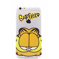 台北加菲貓 Garfield - 經典限量 iPhone i6/6s plus 透明矽膠手機保護套 5.5 (預購)