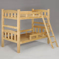 Homelike 雅登3.5尺雙層床-原木色 床架 單人床 床組 床台 上下舖 兒童床 免運 專人配送