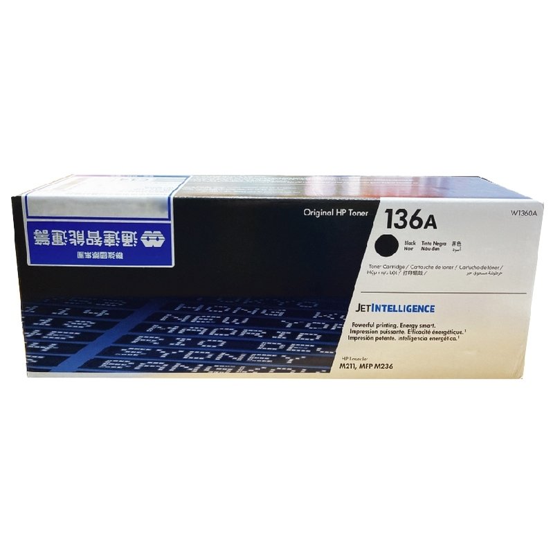 HP 136A 黑色 原廠碳粉匣 (W1360A) 適用 M211DW M236sdw