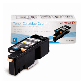 FujiXerox富士全錄 CT201592 原廠藍色碳粉匣 for CP105b / CP205 / CM205b / CM205f