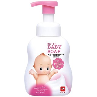 日本牛乳石鹼 Baby Soap 嬰兒全身泡沫沐浴乳400mL ( 微香 )
