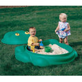 【A4-7708BK】蛙蛙玩沙戲水箱-美國STEP2兒童幼兒玩具戶外遊戲玩沙戲水沙池水池箱子蓋子 收納裝沙