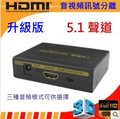 最新版 HDMI音視頻分離 解碼器 轉光纖 轉RCA AV端子 HDCP保護 支援1080P 劇院 5.1聲道最