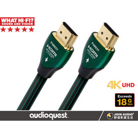 【醉音影音生活】美國 AudioQuest Forest (2m) HDMI 2.0 影音訊號線.鍍銀0.5%.公司貨