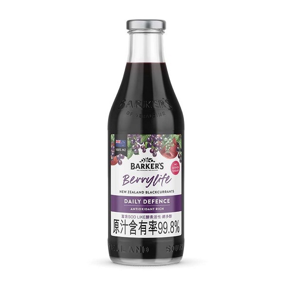 巴可斯保健果露 黑醋栗綜合果汁710ml／罐×3瓶 特惠中