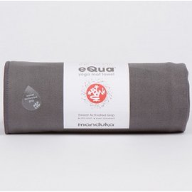 Manduka eQua Mat Towel Standard Thunder 瑜珈鋪巾標準版 深灰色