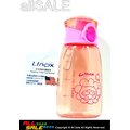 Linox 可愛兒童卡通太空瓶 380ml [兩段式開瓶]【淑女粉色】