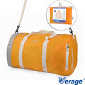 Verage 60L旅用摺疊收納旅行包『橘』379-5022 外出 公差 旅行 出國 防潑水 可收納 手提包 肩背包 戶外 休閒 收納包