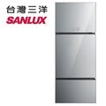 sanlux 台灣三洋 528 公升 三門直流變頻電冰箱 sr b 528 cvg ★無邊框采晶玻璃鏡面 台灣生產製造 !
