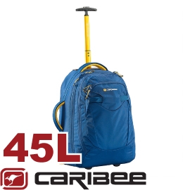 【Caribee 澳洲 FAST TRACK45 CARRY-ON 拖輪背包】自助旅行/後背包/ CB-69022