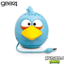 《e-man》Angry Birds Mini Speaker 憤怒鳥迷你系列重低音喇叭-憤怒藍色鳥 Blue Bird