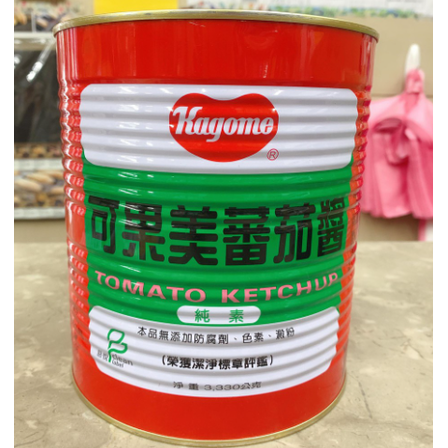 【聖寶】可果美 番茄醬 - 3.3kg /罐