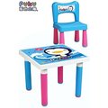 @企鵝寶貝@ PUKU 藍色企鵝 彩虹糖果桌椅組(一桌一椅) 可當遊戲桌.書寫桌 P30501