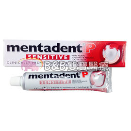 牙膏 Mentaden P美達淨 SENSITIVE抗敏牙周含氟牙膏