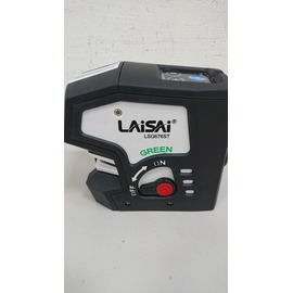 LAISAI LSG676st 綠光墨線雷射儀/超強光雷射水平儀 1垂直1水平可吸鐵架比PLS180G更亮
