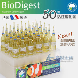 【AC草影】法國 BIO Digest 2019新款 50億活性硝化菌（盒裝/30支） 【一盒】
