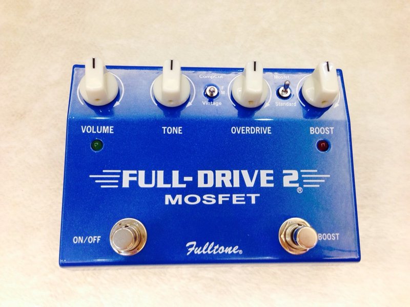 立昇樂器Fulltone Full Drive 2 MOSFET 經典美國手工單顆破音效果器原