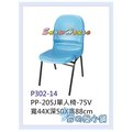 ╭☆雪之屋居家生活館☆╯P302-14 PP-205J單人椅/書桌椅/辦公椅/補習班專用/上課專用