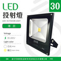 【光譜照明】LED 投射燈 30W 85-265V (白/暖) 集成晶芯 戶外燈 廣告燈