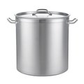KIPO-加厚不銹鋼複合底湯桶電磁爐專用不銹鋼桶商用家用複底湯鍋04款 35cm_J005F