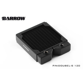 Barrow Doubel-s 系列 120 高密度雙波紫銅水冷排 散熱器