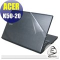 【Ezstick】ACER K50-20 專用 二代透氣機身保護貼(上蓋貼、鍵盤週圍貼)DIY 包膜