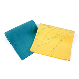 【TAIMAT】旅行瑜伽鋪巾 藍 / 黃 台灣製