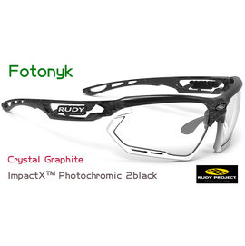 『凹凸眼鏡』義大利 Rudy Project Fotonyk系列Crystal Graphite / 2black變色片)運動鏡~六期零利率