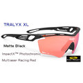 『凹凸眼鏡』義大利 Rudy Project TRALYX-XL射擊系列Black Matte /laserred紅變色鍍膜大鏡面鏡片)運動鏡~六期零利率