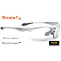『凹凸眼鏡』2017款~義大利 Rudy Project Stratofly 系列(White Carbon /Photoclear™)專業運動鏡~六期零利率CRYSTAL
