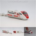 【TRC台灣鐵道故事館∕現貨】『TEMU2000普悠瑪號』火車造型LED鑰匙圈∕台鐵商標授權正品∕實體門市經營∕MK8013