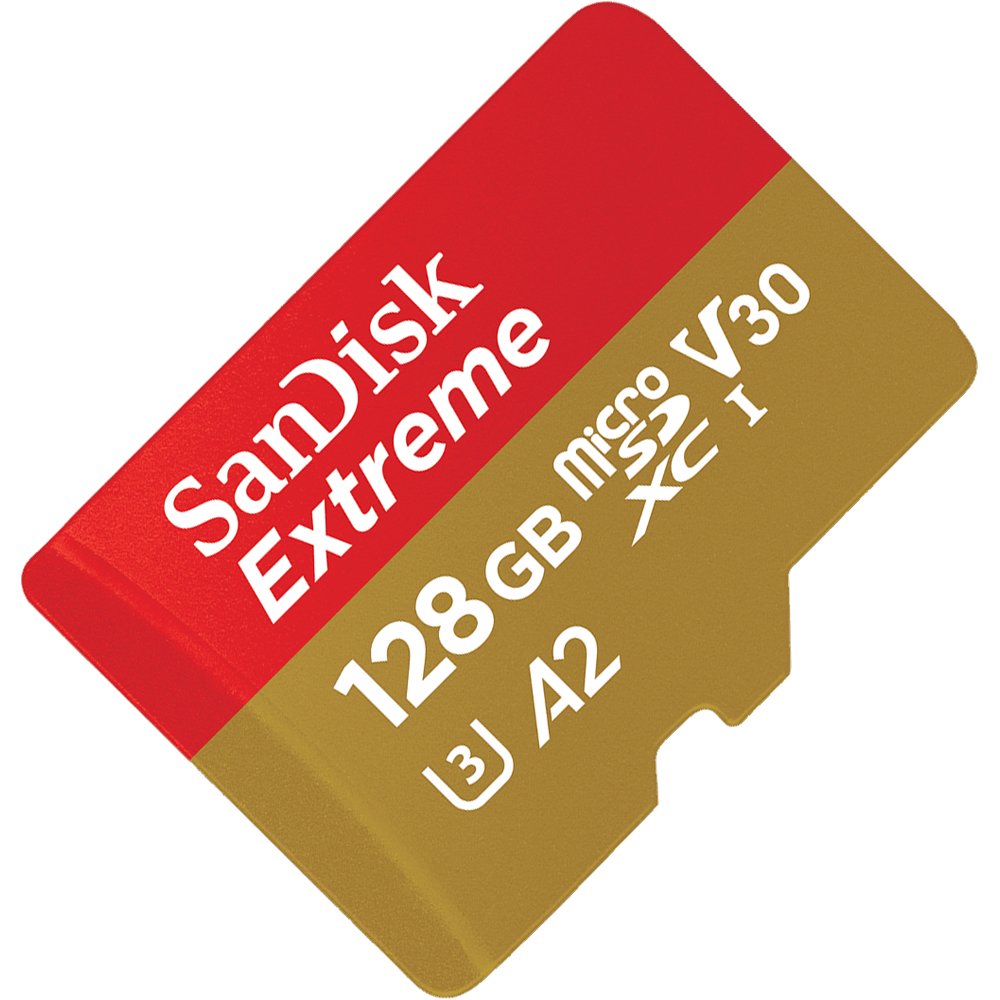 SanDisk QA128 128GB 讀190寫90 Extreme Micro SDXC / A2 / V30 / UHS-I / 無轉卡 / 128G