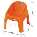 104網購) 聯府 KEYWAY (大)QQ椅 RD718 3色 兒童椅/塑膠椅/板凳