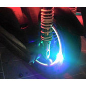 《晶站LED》 夜光貼紙 10吋 12吋 (綠光) 無須抗UV燈 吸光貼紙 夜光貼紙 超強黏性 可加購DRL照射燈