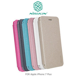【愛瘋潮】急件勿下 NILLKIN Apple iPhone 7 Plus 星韵皮套 側翻皮套 保護套 保護殼 手機殼