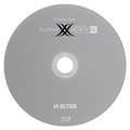 錸德 Ritek 藍光 Blu-ray X版 BD-R 4X DL 50GB 光碟燒錄片(10P布丁桶)