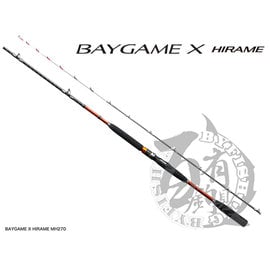 ◎百有釣具◎SHIMANO BAYGAME X HIRAME 並繼船竿 直柄 規格M270(24969) 限量到貨~海釣場可用