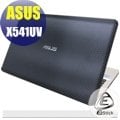 【Ezstick】ASUS X541 UV 專用 Carbon黑色立體紋機身貼 (含上蓋貼、鍵盤週圍貼) DIY包膜