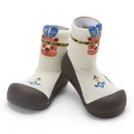 韓國 Attipas 快樂腳襪型學步鞋-印地安小熊