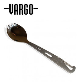【詮國】美國 Vargo - 鈦金屬二合一湯叉 (湯匙+叉子) 前端拋光處理 - VARGO 204