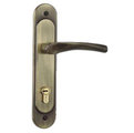 加安水平鎖 N5L8601V 匣式鎖 連體鎖 嵌入式水平鎖 青古銅 把手鋅合金材質 卡巴鑰匙 鎖匙組合70mm