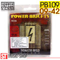ST Music Shop★Thomastik-Infeld 電吉他套弦PB109（09-42）鍍錫版 Power-Brights REGULAR電吉他絃~免運費!