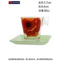 法國樂美雅 罌粟花濃縮咖啡杯組80cc(2入)~連文餐飲家 餐具的家 馬克杯 咖啡杯 強化玻璃 ACD7917