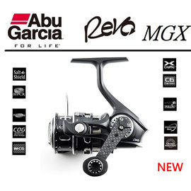 ◎百有釣具◎瑞典ABU Garcia REVO MGX 紡車式捲線器 規格:3000SH 讓全世界的專業釣手也驚呼，超輕量的finess設計  [特價優惠]