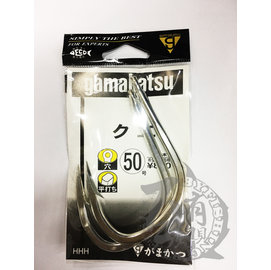 ◎百有釣具◎GAMAKATSU 大物專用鉤 50號 有倒鉤 (250184) MADE IN JAPAN