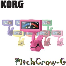 【非凡樂器】KORG AW-4G 夾式調音器 / 超精準校音 粉紅色款