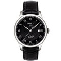 TISSOT LE LOCLE AUTOMATIQUE Gent 經典中的經典時尚男性優質機械腕錶-黑面-T41142353